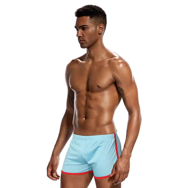 Men's Nylon Mesh Sports Track and Field Pants