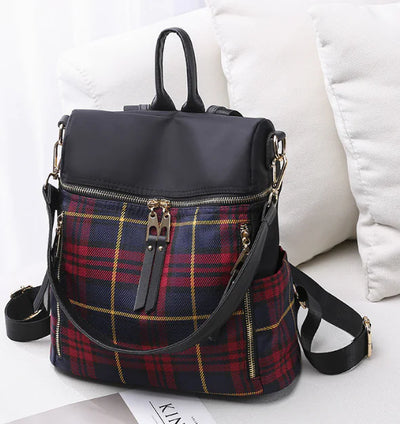 2018 Winter New Women's Vintage Soft Leather Backpack