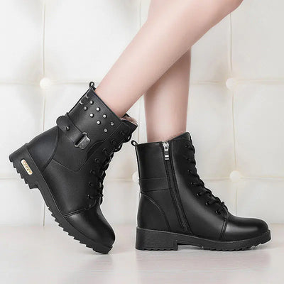 2020 Autumn Winter Women's Martin Boots - Flat and Waterproof