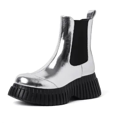 Rock Style Chunky Sole Martin Boots for Women