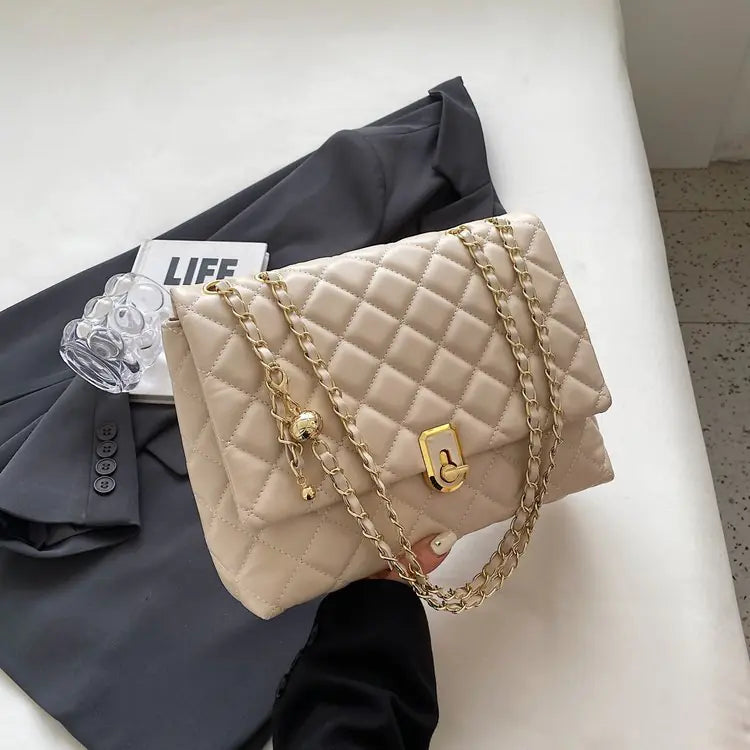 2023 Women's Diamond Pattern Large Capacity Bag