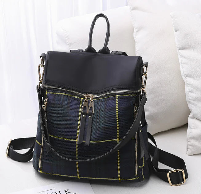 2018 Winter New Women's Vintage Soft Leather Backpack