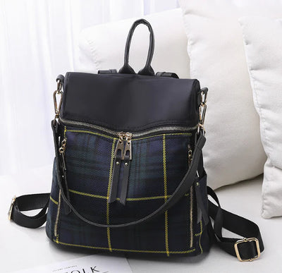 2018 Winter New Women's Vintage Soft Leather Backpack