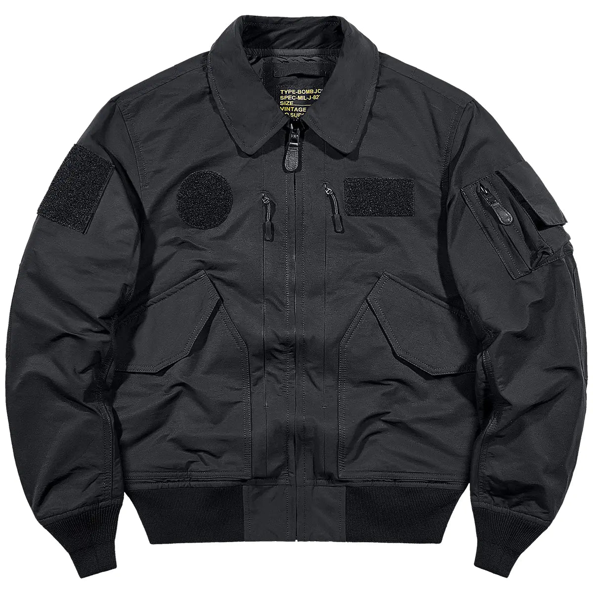 Loose Fitting Fashion Jacket with Multi Pockets