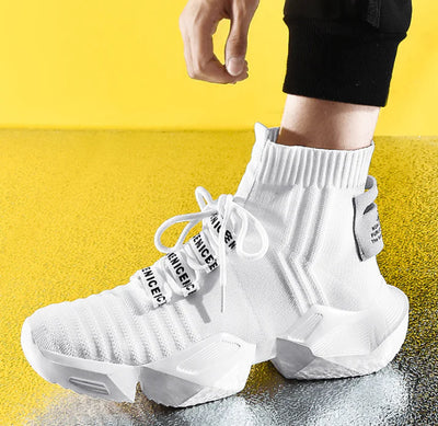 2020 Fall Trendy Men's High-Top Thick Sole Sneakers