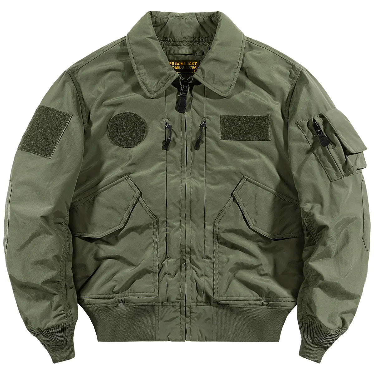 Loose Fitting Fashion Jacket with Multi Pockets