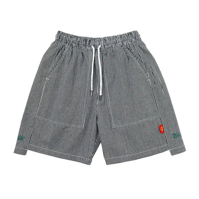 Men's Loose Fit Hip Hop Five-Point Straight Shorts