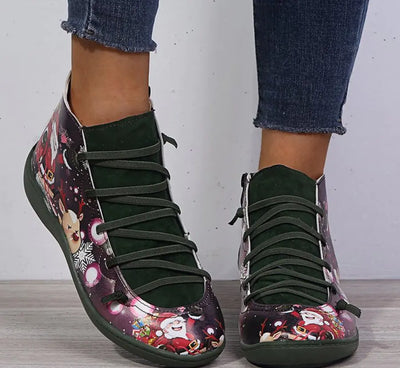2020 Autumn Winter Women's Short Leather Boots Size 43