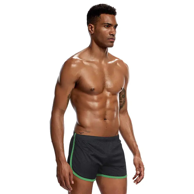 Men's Nylon Mesh Sports Track and Field Pants