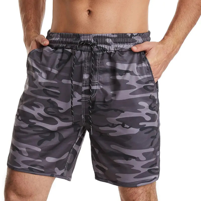 Men's Casual Camouflage Running Shorts - Summer Style