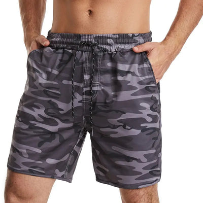 Men's Casual Camouflage Running Shorts - Summer Style